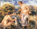 Badende 1910 Pierre Auguste Renoir